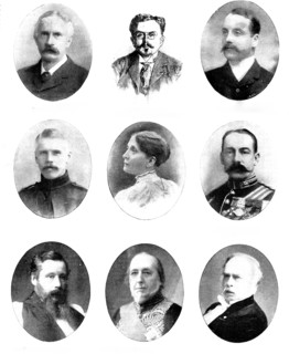 Various portraits, 1898.  Creators: Henry Joseph Whitlock, Elliott & Fry, Alice Hughes, Lock & Whitfield, Lombardi & Co.
