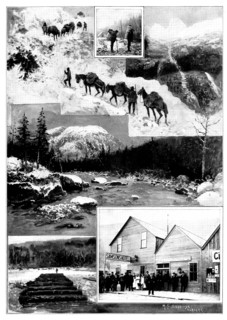 On the Way to Klondike, 1898. Creator: Unknown.