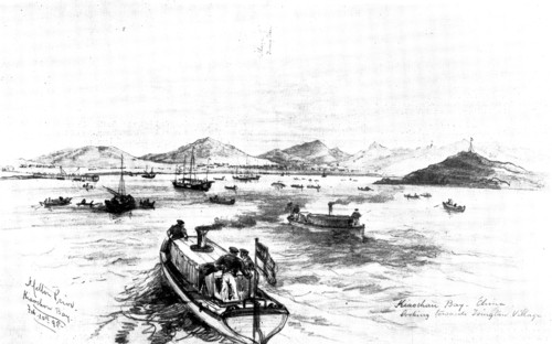 The Chinese Question - Kiao-Chau, Germany's newly acquired station: view of the bay..., 1898. Creator: Unknown.
