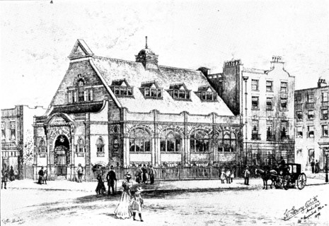 Trinity Church House, Marylebone, 1898. Creator: Unknown.