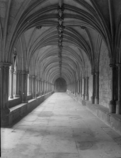 The Cloisters, Norwich Cathedral, Norfolk, c1955. Creator: Arthur Charles Kirby Ware.