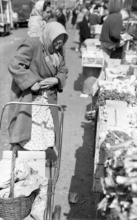 Portobello Market, London, c1955.  Creator: Arthur Charles Kirby Ware.