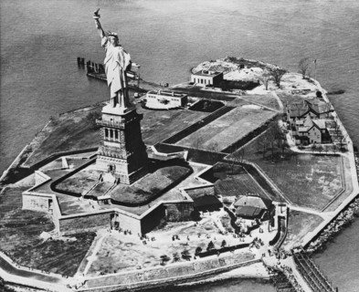Statue of Liberty, New York City, c1955. Creator: Arthur Charles Kirby Ware.