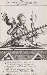 Gesche Meiburg (1581-1617), 1615. Creator: Anonymous.