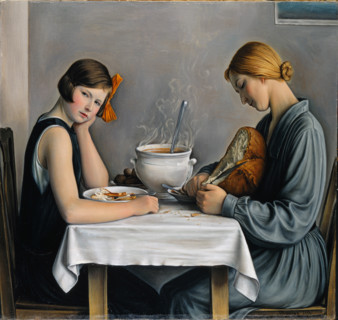 La Tailleuse de Soupe (The Bread Cutter), 1933. Creator: Barraud, François (1899-1934).