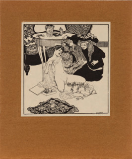 From "Jeux d'Amour de la jeunesse", c1907. Creator: Bayros, Franz von (1866-1924).