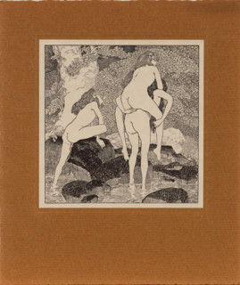 From "Jeux d'Amour de la jeunesse", c1907. Creator: Bayros, Franz von (1866-1924).