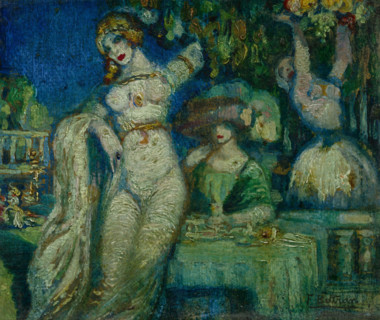 The Feast. Creator: Beltrán Massés, Federico (1885-1949).