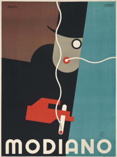 Modiano Cigarette Papers, 1929. Creator: Berény, Róbert (1887-1953).