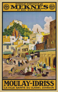 Meknès - Moulay Idriss, 1932. Creator: Brondy, Matteo (1866-1954).