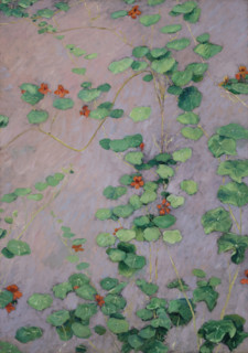 Nasturtiums, c1892. Creator: Caillebotte, Gustave (1848-1894).