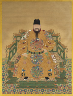 Portrait of the Chenghua Emperor (1447-1487). Creator: Chinese Master.
