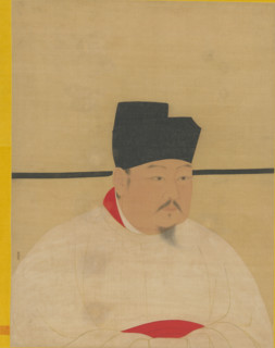 Portrait of the Emperor Zhenzong of Song (968-1022). Creator: Chinese Master.