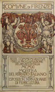 Feste Commemorative della Proclamazione del Regno d'Italia a Firenze, 1911. Creator: Chini, Galileo (1873-1956).