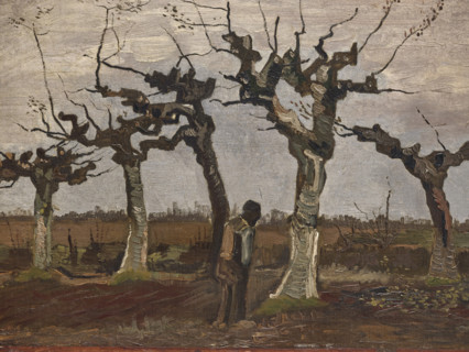 Pollard birches, 1884. Creator: Gogh, Vincent, van (1853-1890).