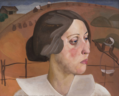 Portrait of Sasha, 1923. Creator: Grigoriev, Boris Dmitryevich (1886-1939).