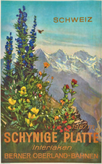 Schynige Platte, 1952. Creator: Hodel, Ernst (1881-1955).