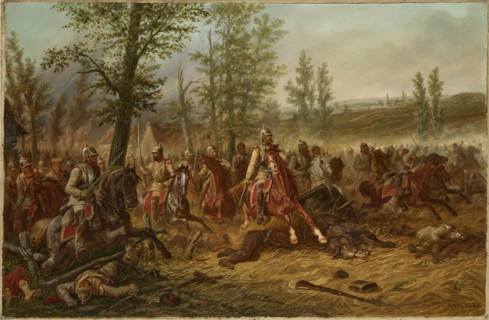 The Battle of Gravelotte. Creator: Imschoot, Jules van (1821-1884).