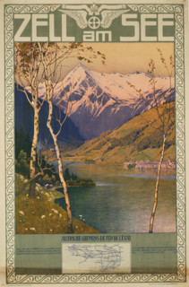 Imperial Royal Austrian State Railways: Zell am See, c1900-1910. Creator: Jahn, Gustav (1879-1919).