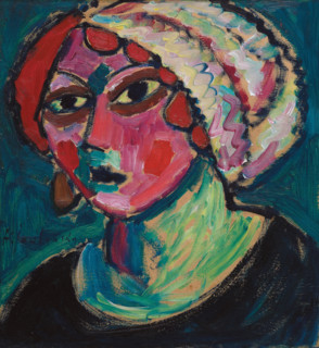 White Turban, 1912. Creator: Javlensky, Alexei, von (1864-1941).