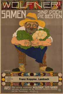 Wolfner's seeds are the best, c1900. Creator: Karpellus, Adolf (1869-1919).
