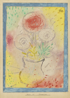 Flower Glass, 1924. Creator: Klee, Paul (1879-1940).