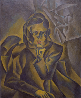 Portrait of Jan Zrzavý, 1912. Creator: Kubista, Bohumil (1884-1918).