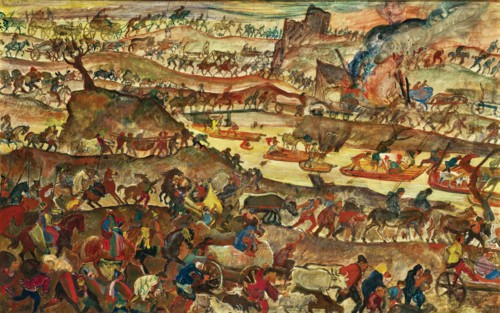 The Migration, 1928. Creator: Laske, Oskar (1874-1951).