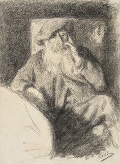 Portrait of Camille Pissarro, 1895. Creator: Luce, Maximilien (1858-1941).