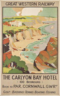 The Carlyon Bay Hotel, Par, Cornwall, c1930. Creator: Mace, John Edmund (1889-1952).