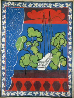 Window at Tahiti II, 1935. Creator: Matisse, Henri (1869-1954).