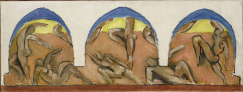 Study for Barnes Mural "The Dance", Ocher Harmony, 1930-1931. Creator: Matisse, Henri (1869-1954).