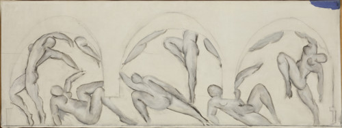Study for Barnes Mural "The Dance", Gray Harmony, 1930-1931. Creator: Matisse, Henri (1869-1954).