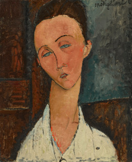 Portrait of Lunia Czechowska, c1917-1918. Creator: Modigliani, Amedeo (1884-1920).