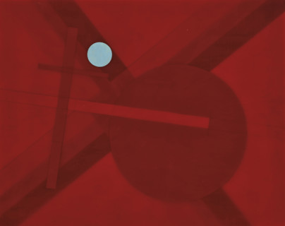 Composition G4, 1926. Creator: Moholy-Nagy, Laszlo (1895-1946).