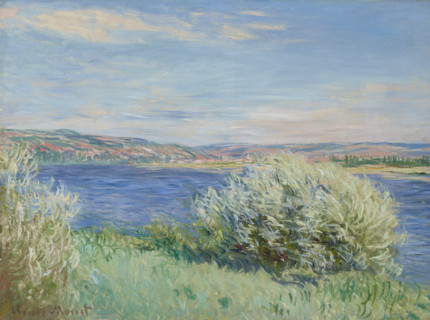 The banks of the Seine near Vétheuil, 1881. Creator: Monet, Claude (1840-1926).