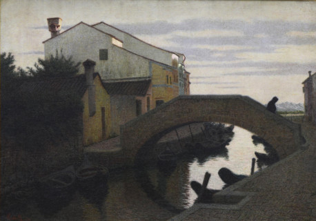 The first mass in Burano, 1910. Creator: Morbelli, Angelo (1853-1919).