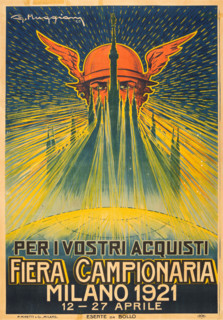 Fiera Campionaria Milano, 1921. Creator: Muggiani, Giorgio (1887-1938).