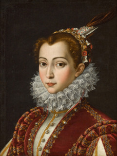 Portrait of Vittoria Accoramboni (1557-1585), c1580. Creator: Pulzone, Scipione (1550-1598).