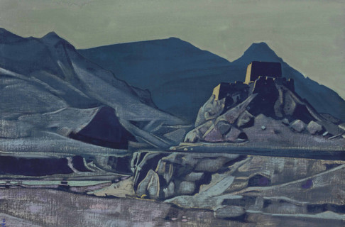 Sanctuaries and Citadels, from the series Sanctuaries and Citadels, 1925. Creator: Roerich, Nicholas (1874-1947).