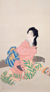 Daughter Miyuki, 1914. Creator: Shoen, Uemura (1875-1949).