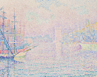 Marseille. The old port, 1906. Creator: Signac, Paul (1863-1935).