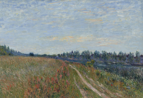 The meadow, c1880. Creator: Sisley, Alfred (1839-1899).