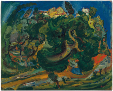Landscape of the South, 1922-1923. Creator: Soutine, Chaim (1893-1943).