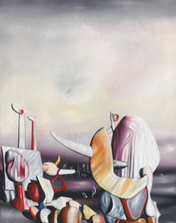 L'Arc volant (The Speeding Bow), 1945. Creator: Tanguy, Yves (1900-1955).