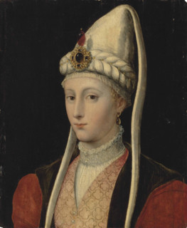 Portrait of Roxelana. Creator: Titian, (after .