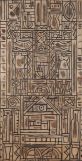 Universal Symmetrical Composition in Black and White, 1931. Creator: Torres-García, Joaquín (1874-1949).