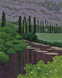 Paysage à Marcillac, 1925. Creator: Vallotton, Felix Edouard (1865-1925).