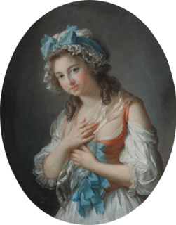 Portrait of Duchesse de Guiche, née Aglaé de Polignac (1768-1803), 1784. Creator: Vigée Le Brun, Louise Élisabeth (1755-1842).