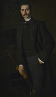 Aureliano de Beruete y Moret, (1876-1922), Spanish art historian, son of the painter..., 1902.  Creator: Joaquin Sorolla Bastida.